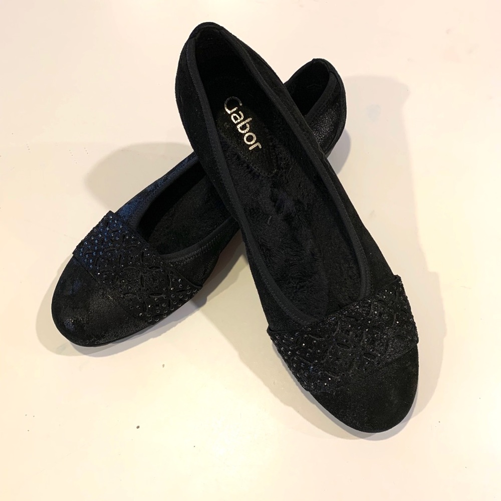 Gabor 160 Nickic Women's Ballet Black - Worn Once